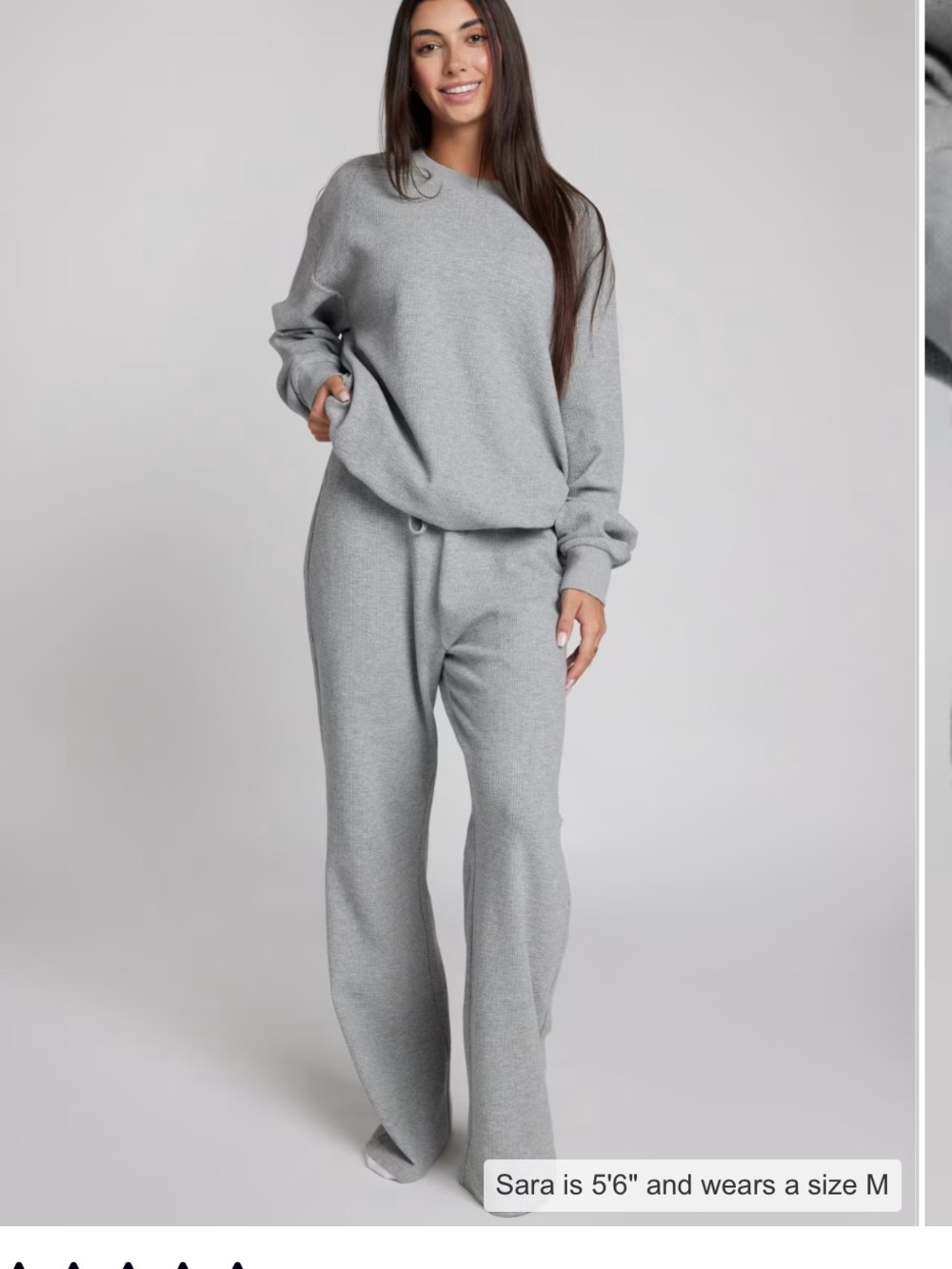 Comfort Waffle Lounge Pant - Gray